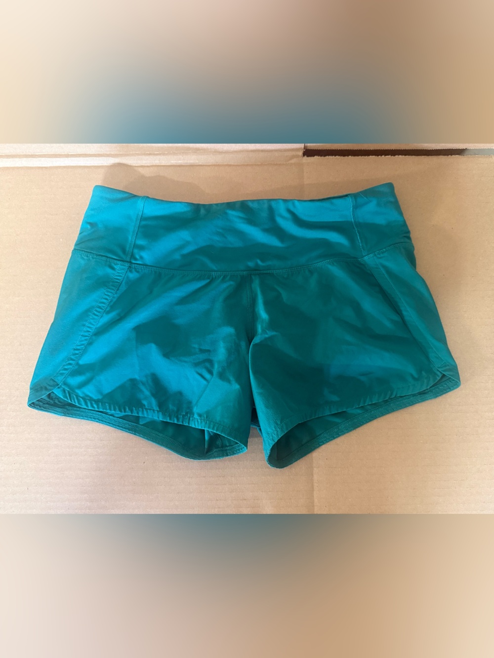 lululemon athletica Teal Performance Shorts